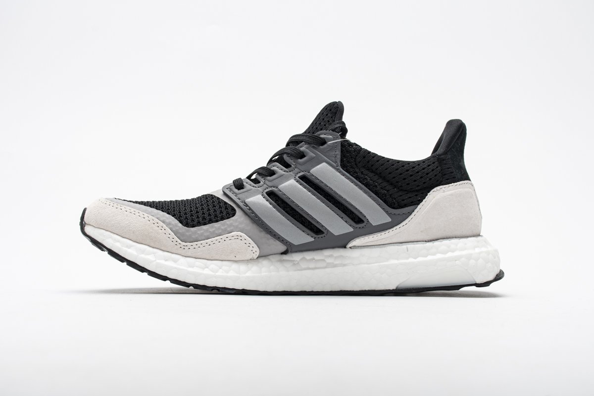 EF0726 adidas Ultra Boost S&L Black Grey Real Boost