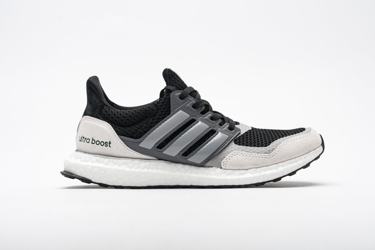 EF0726 adidas Ultra Boost S&L Black Grey Real Boost - Image 2